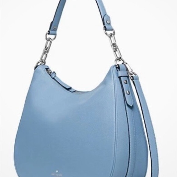 kate spade Handbags - KATE SPADE Leather Mulberry Street Vivian Shoulder/Hobo/Crossbody Bag~Sky Blue